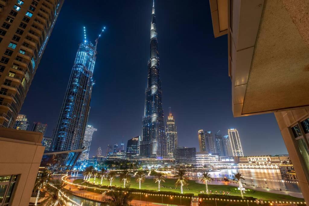 Appartement First Class 2br With Full Burj Khalifa And Fountain View