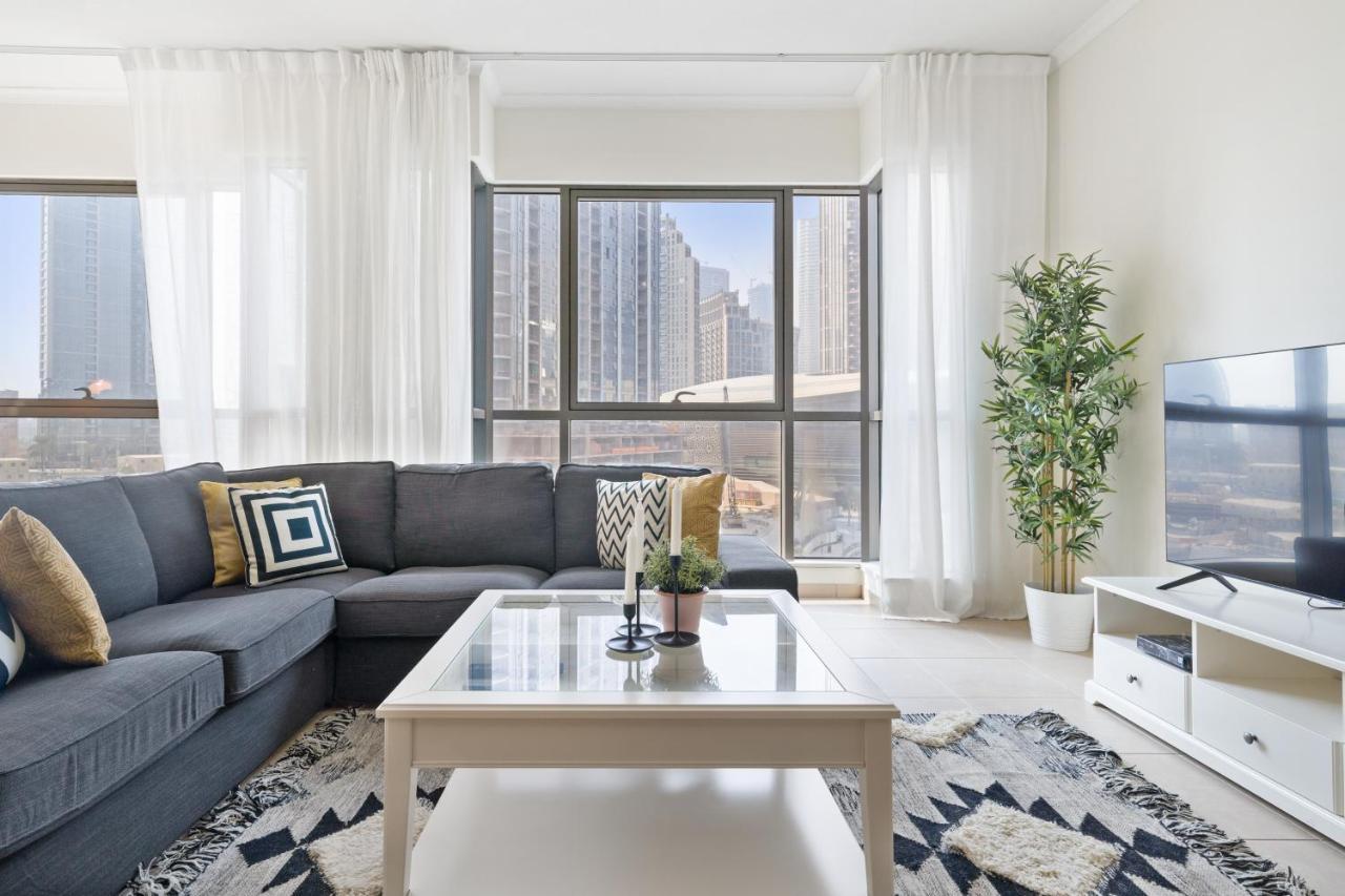 Apartamento Stylish With Partial Burj Khalifa View *