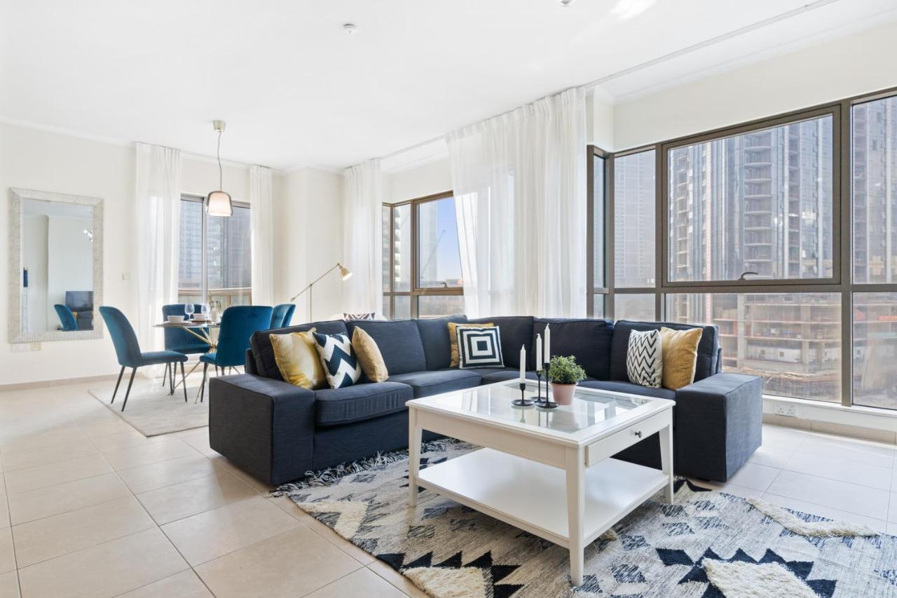 Stylish With Partial Burj Khalifa View Apartamento *