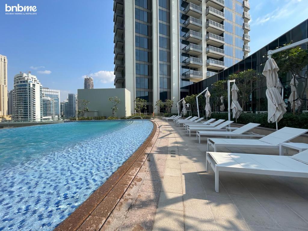 Bnbmehomes - Luxe High Floor - Full Seaview - 2804 Apartament Dubai