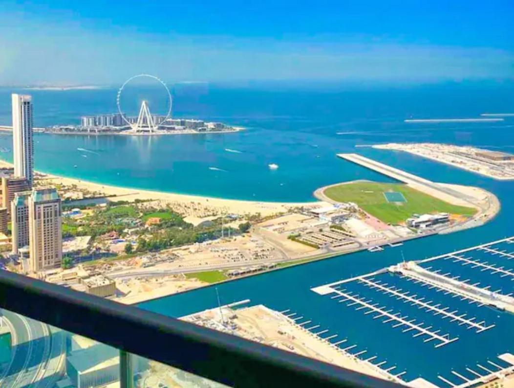 Full Sea&dubai Eye View I Stunning 1br I Marina Apartment *