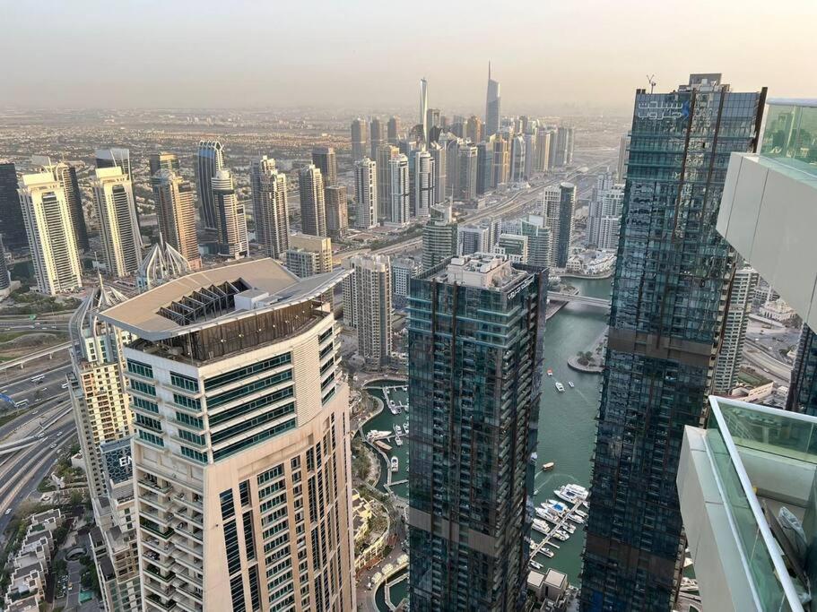 High Floor With Skyline & Burj Khalifa View 3 Bedroom Unit Marina Apartamento