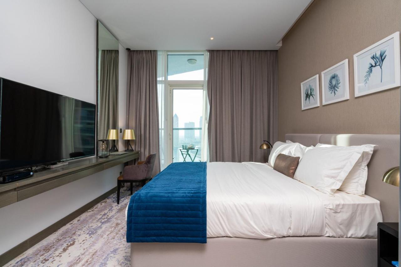 Vacay Lettings - Burj Khalifa & Canal View At Damac Prive Appartement Dubaï