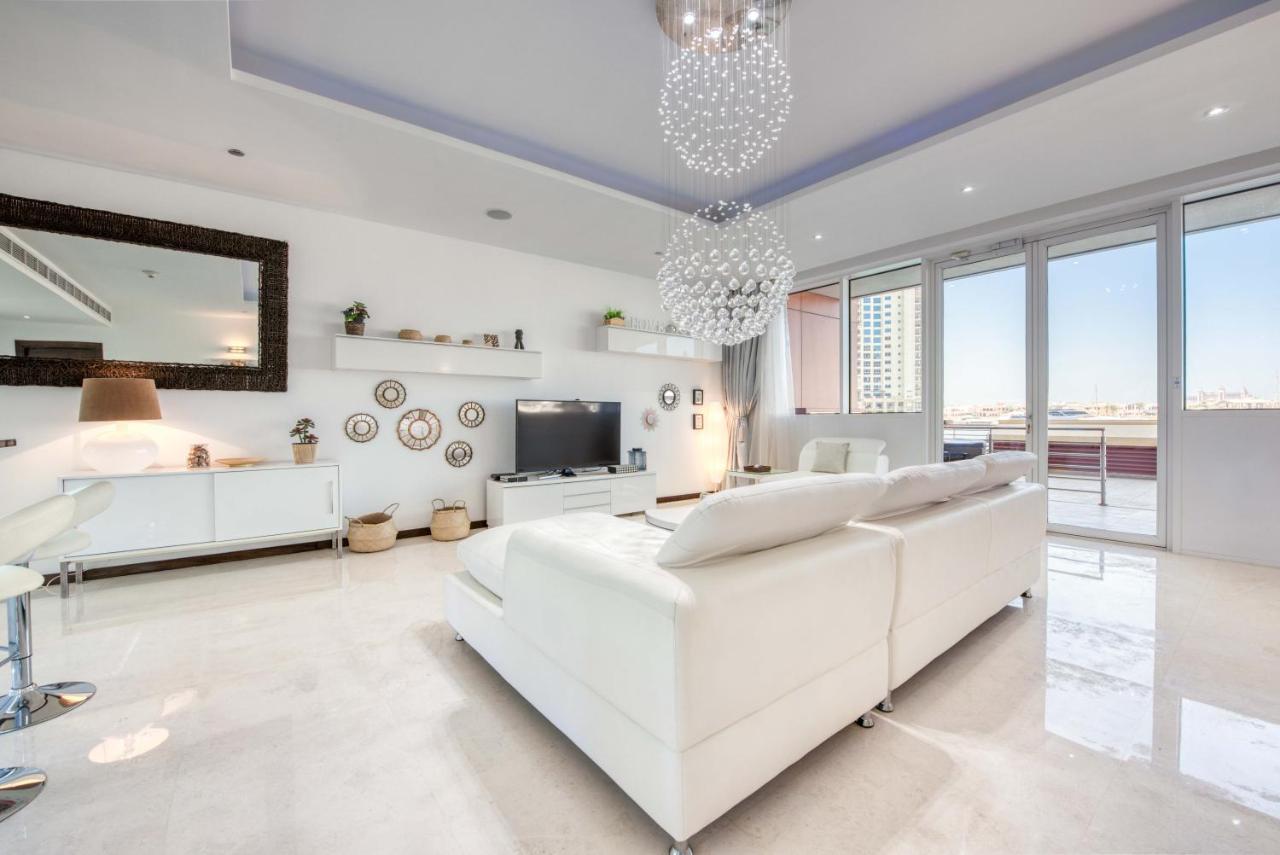 Maison Privee - Spacious Apt On Palm Jumeirah W Sea Views And Premium Facilities Access Apartamento