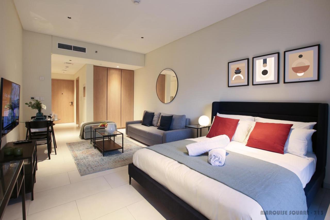 Luxury With Burj Khalifa View - Marquise Square Tower *