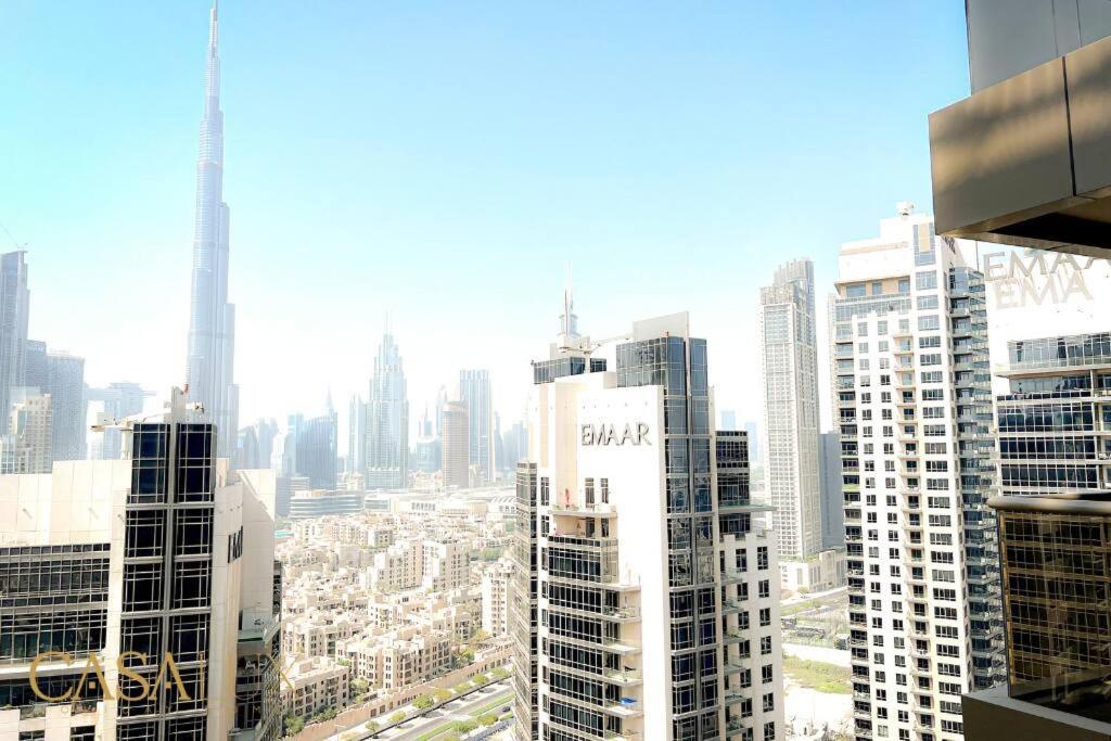 Lovely Big Studio W/ Burj Khalifa View In Downtown Apartamento *