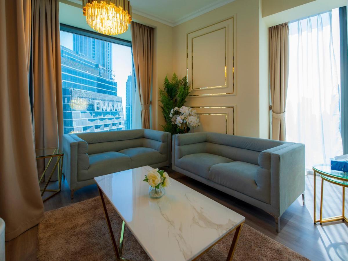 Apartamento First Class 3br With Full Burj Khalifa And Fountain View