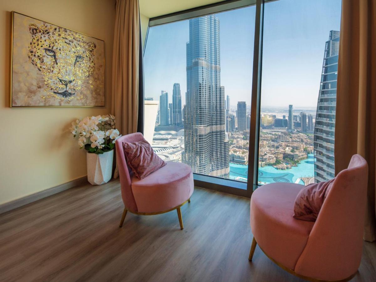 First Class 3br With Full Burj Khalifa And Fountain View Apartamento