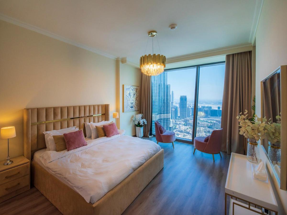 Apartamento First Class 3br With Full Burj Khalifa And Fountain View