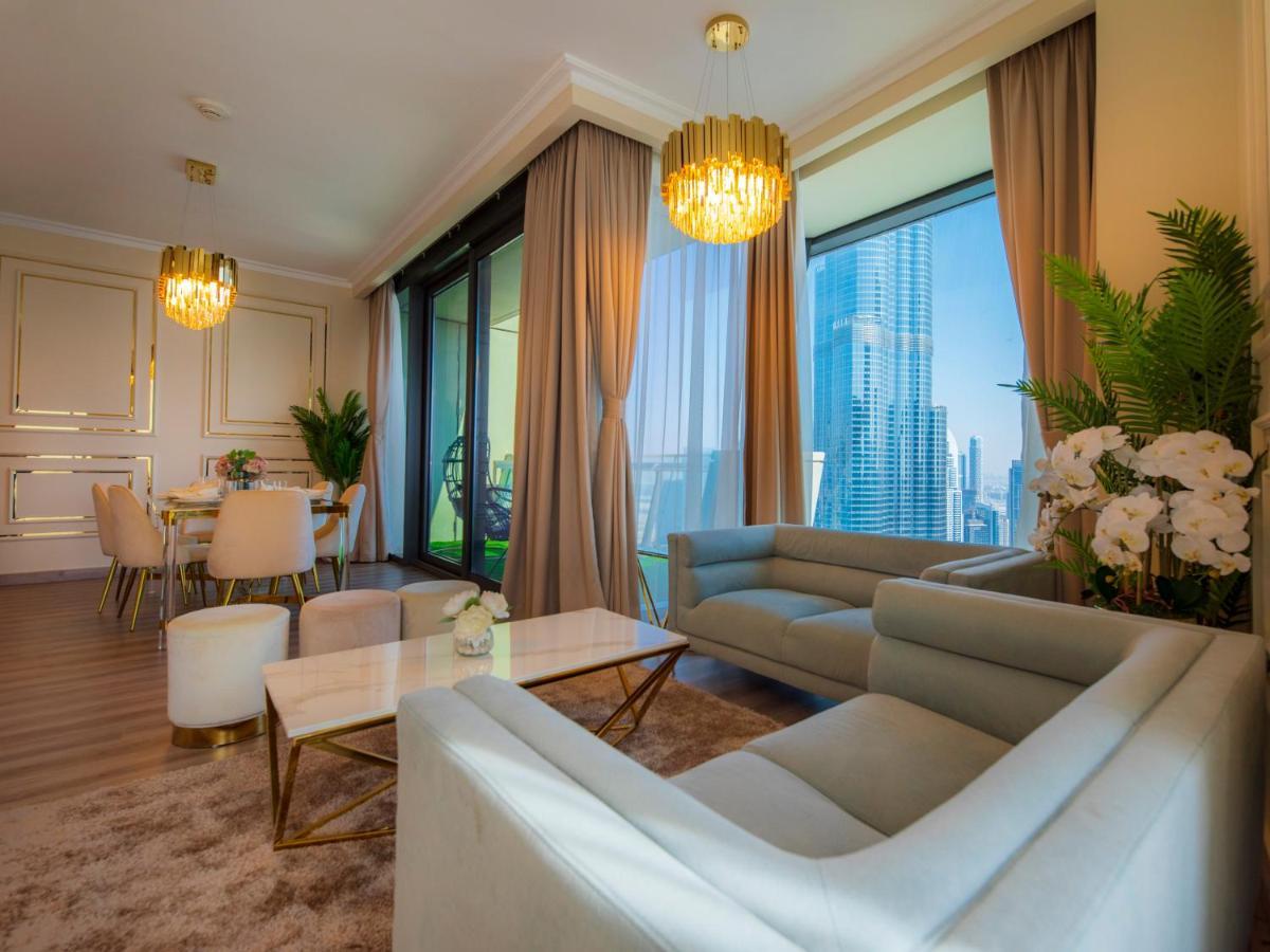 Apartamento First Class 3br With Full Burj Khalifa And Fountain View Dubai