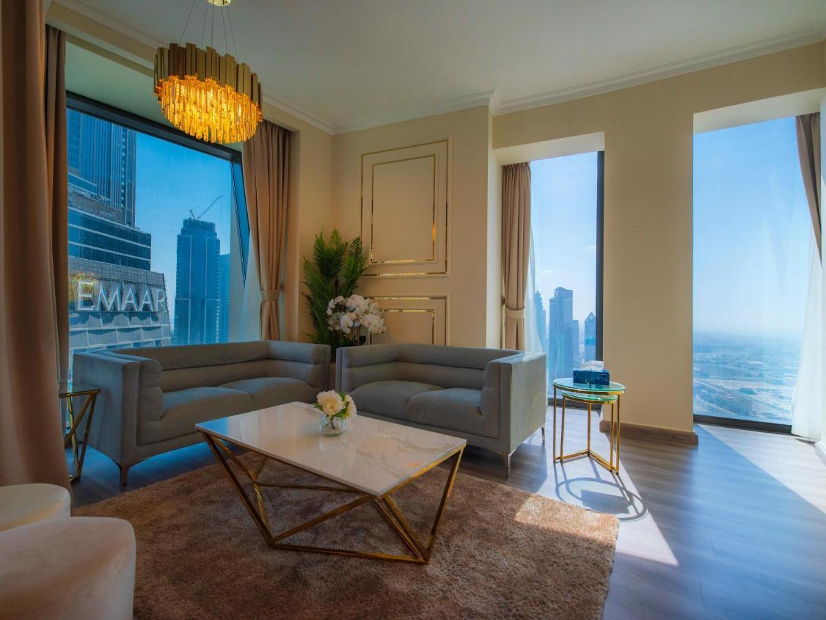 First Class 3br With Full Burj Khalifa And Fountain View Apartamento