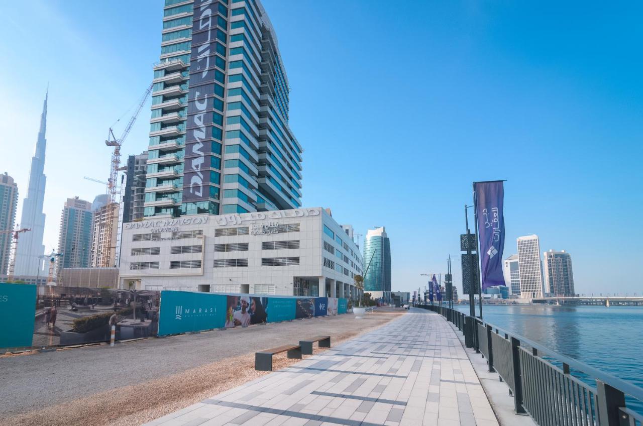Oskena Vacation Homes-damac Maison Canal View Lägenhet