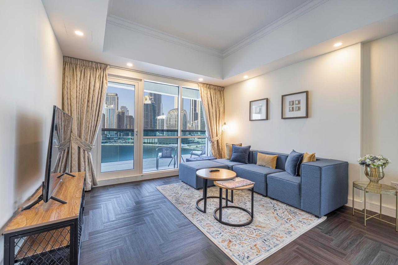 Daniels 1br Business Bay Partial Burj Khalifa View Apartamento