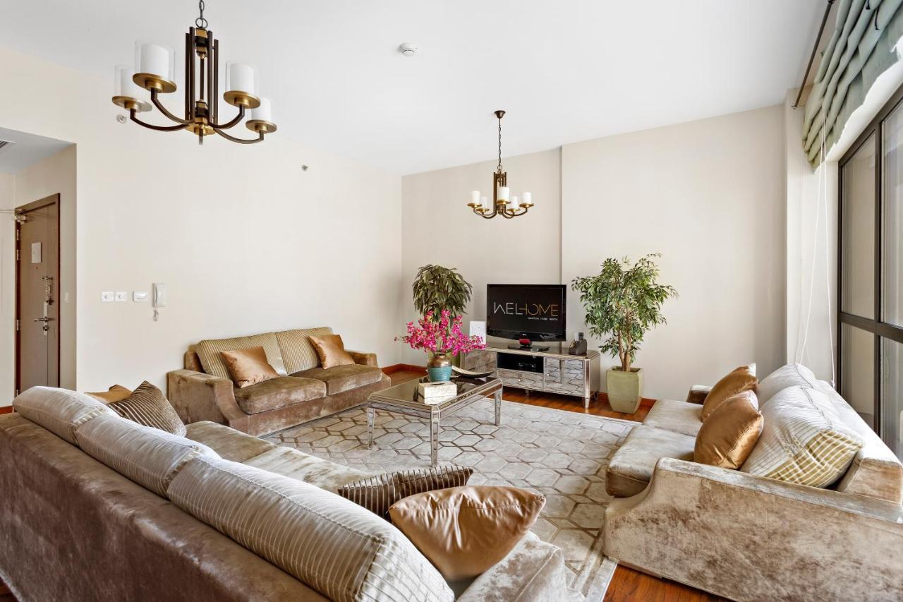 Welhome - Waterfront Family-size Apt With Jbr Access Lägenhet