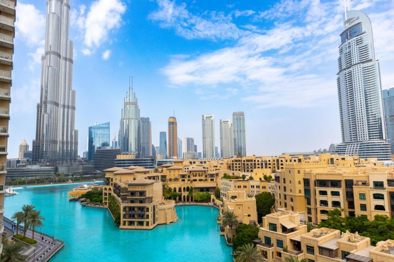 Gorgeous 3-bed With Burj Khalifa & Dancing Fountain Views Apartamento Dubai