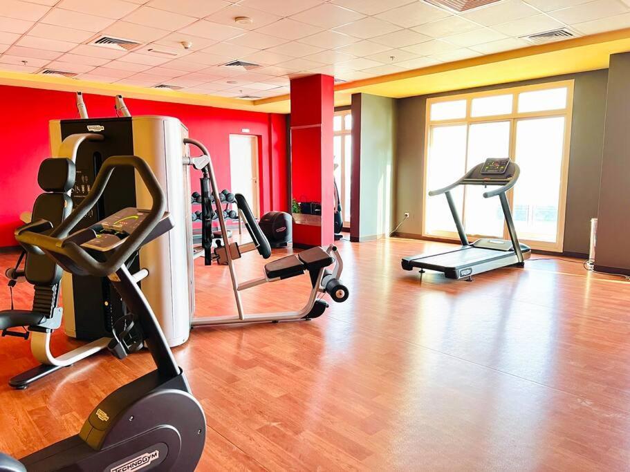 Lägenhet Calm&cozy1br- Silicon Oasis-15min-dxb Airpt Dubai