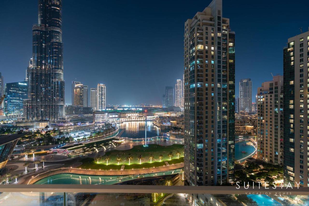 Fountain And Burj Khalifa Facing Exclusive Appartamento *