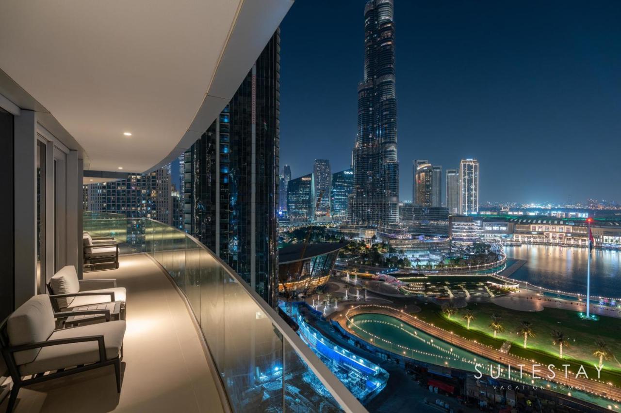 Fountain And Burj Khalifa Facing Exclusive Appartamento *