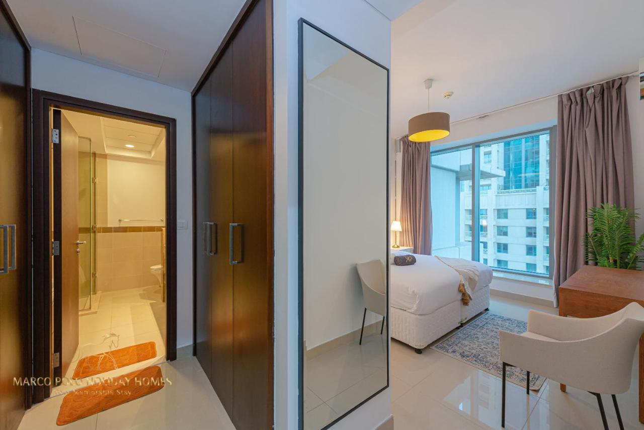 Marco Polo - 2 Bedroom With Burj Khalifa View - 5 Min To Mall Dubai