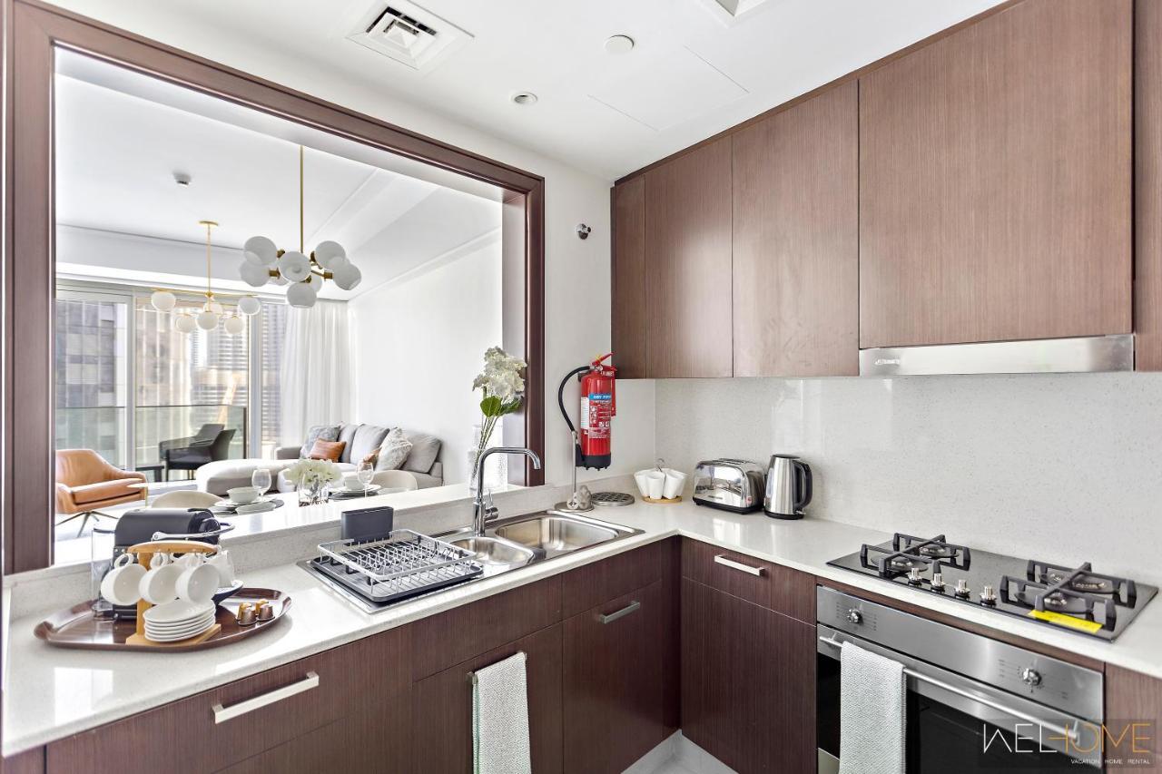Appartamento Welhome - Luxury Facing Burj Khalifa With Terrace *