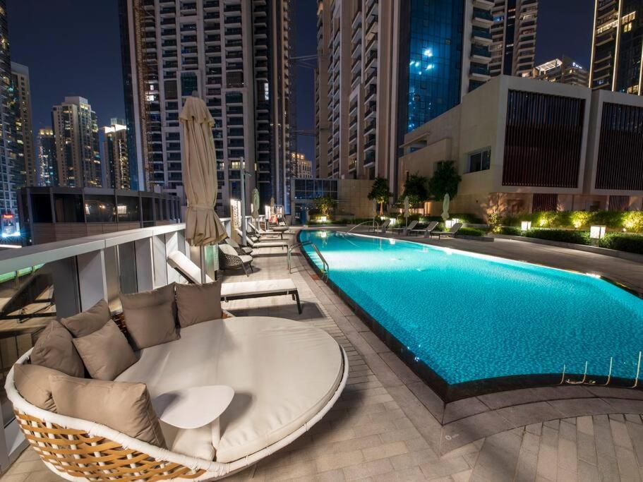 Apartamento First Class Penthouse With Full Burj Khalifa And Fountain View Dubái