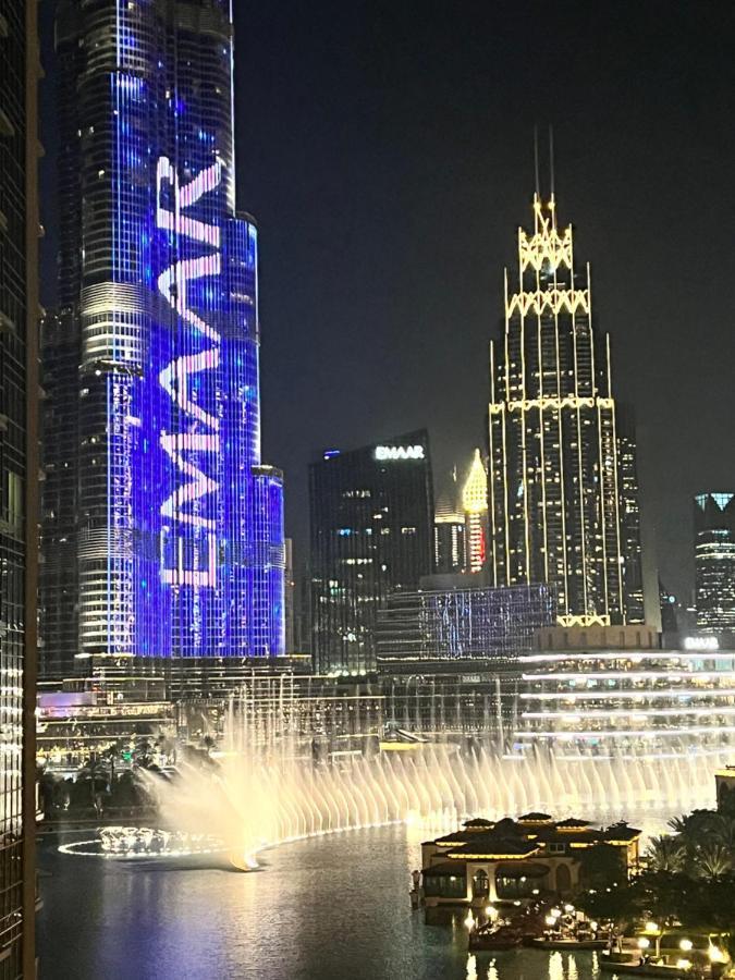Stylish 2-bed Burj Khalifa And Fountain Views Apartemen Dubai