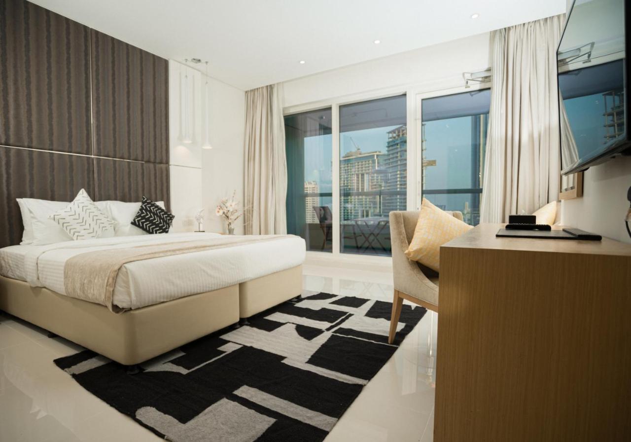 Oskena Vacation Homes-damac Maison Canal View Lägenhet *