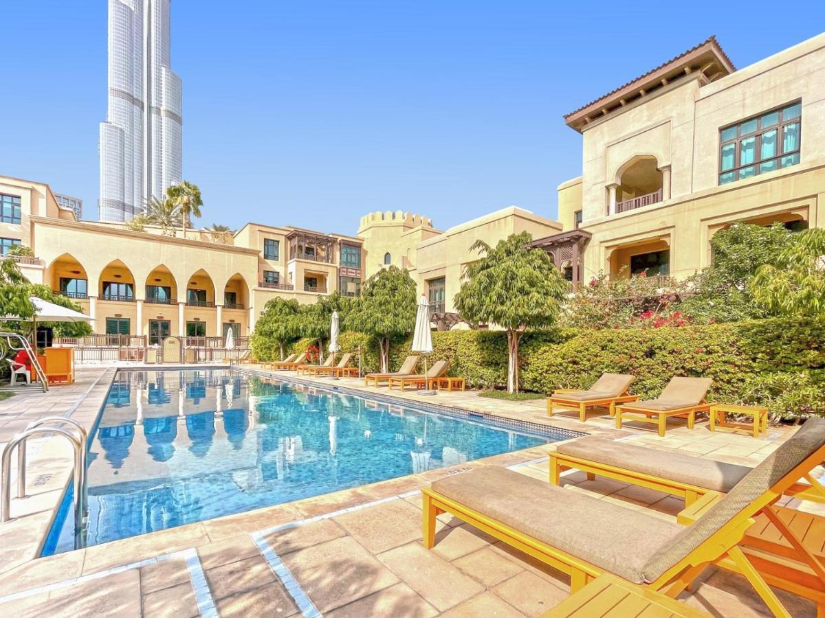 Apartament Burj Khalifa Partial View Peak Living Luxury 2br Souk Al-bahar Beside Mall-golden Homes Dubai