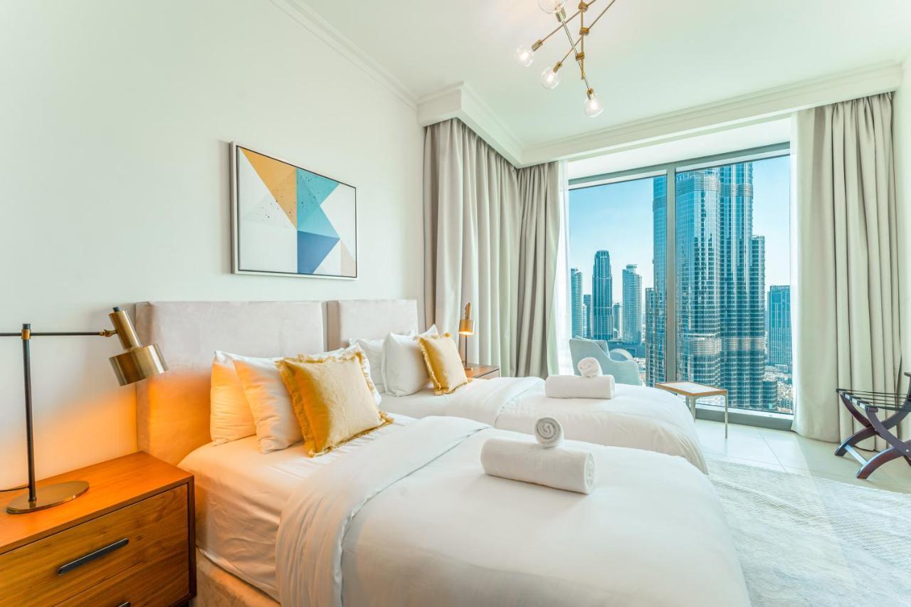 3 Bed Burj Vista Breathtaking Burj Khalifa Views Apartamento Dubai