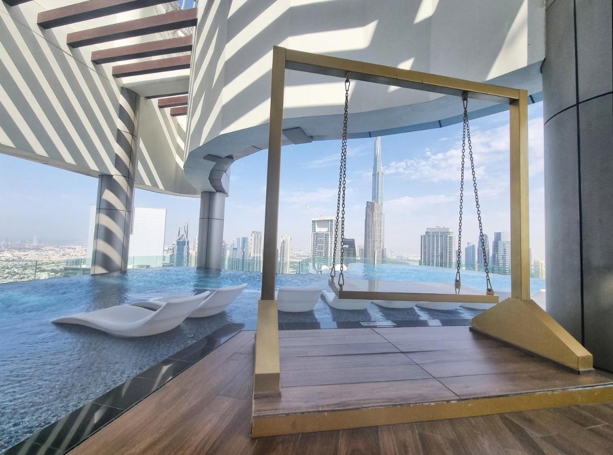 Downtown's Highest Pool & Full 5-star Luxury With Gym, And Restaurants Apartamento *