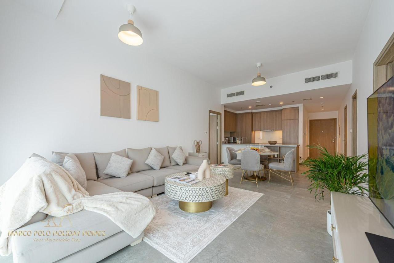Marco Polo - Stunning 2 Bedroom With Marina Views, Huge Pool & Gym Lägenhet