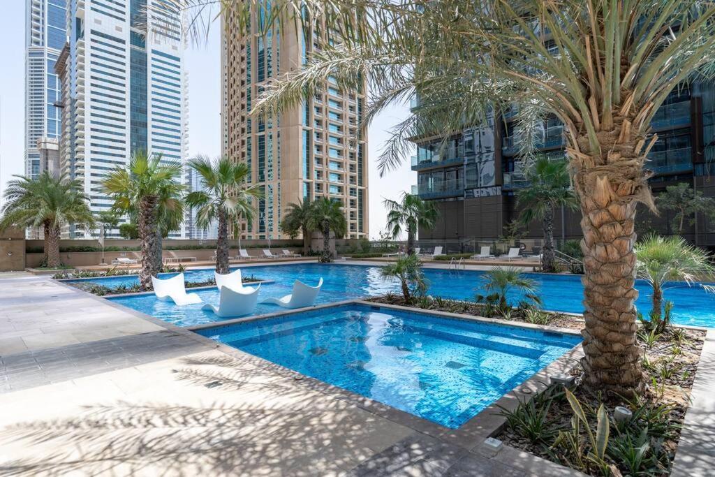 Chic Marina Gate With Japandi Interiors Appartement Dubaï