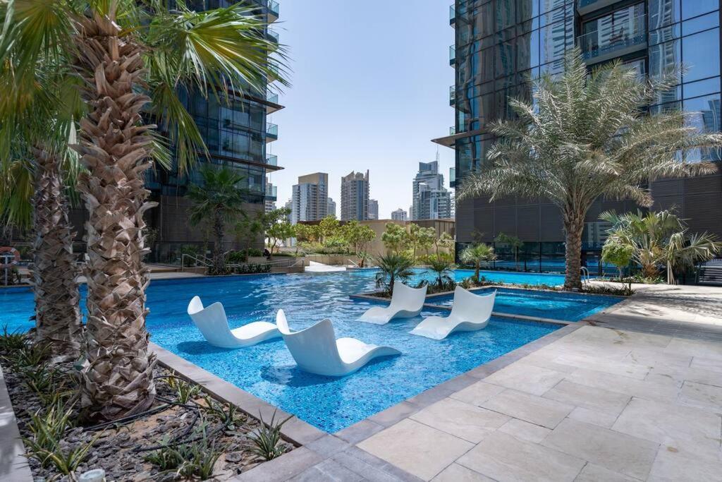 Appartement Chic Marina Gate With Japandi Interiors Dubaï