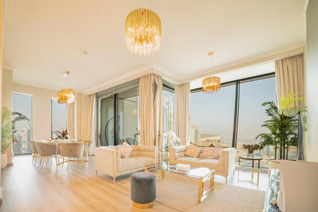 First Class 3br With Full Burj Khalifa And Fountain View Apartament *