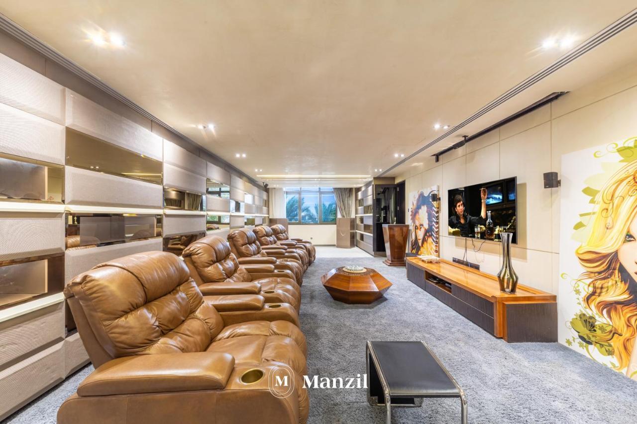 Manzil - Ultra Luxury 6br Signature With Pool, Theatre And Beach Access In Palm Jumeirah Villa