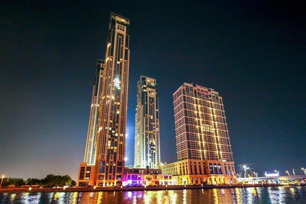 Luxury Escapes - View Of Canal & Burj Khalifa 1br Large Premium - Amna Tower Lejlighed Dubai