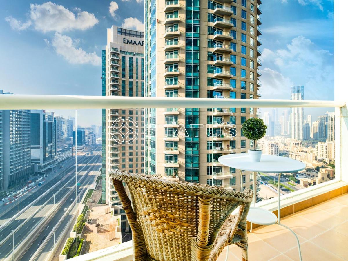 Canal View - Burj Al Najoom-l15 - Near Mall Lägenhet