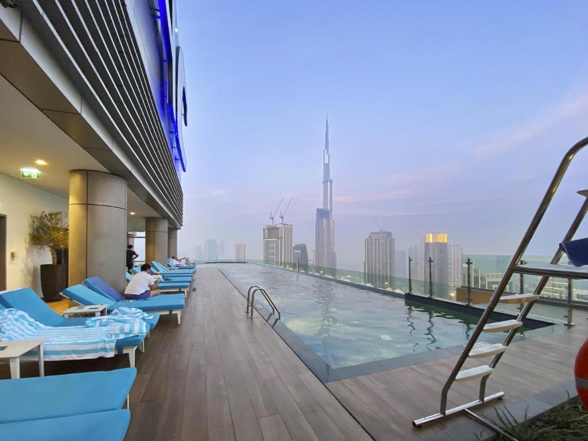 Aliving Luxury 2br With Infinity Pool At Paramount Midtown Close To Mall & Burj Khalifa *