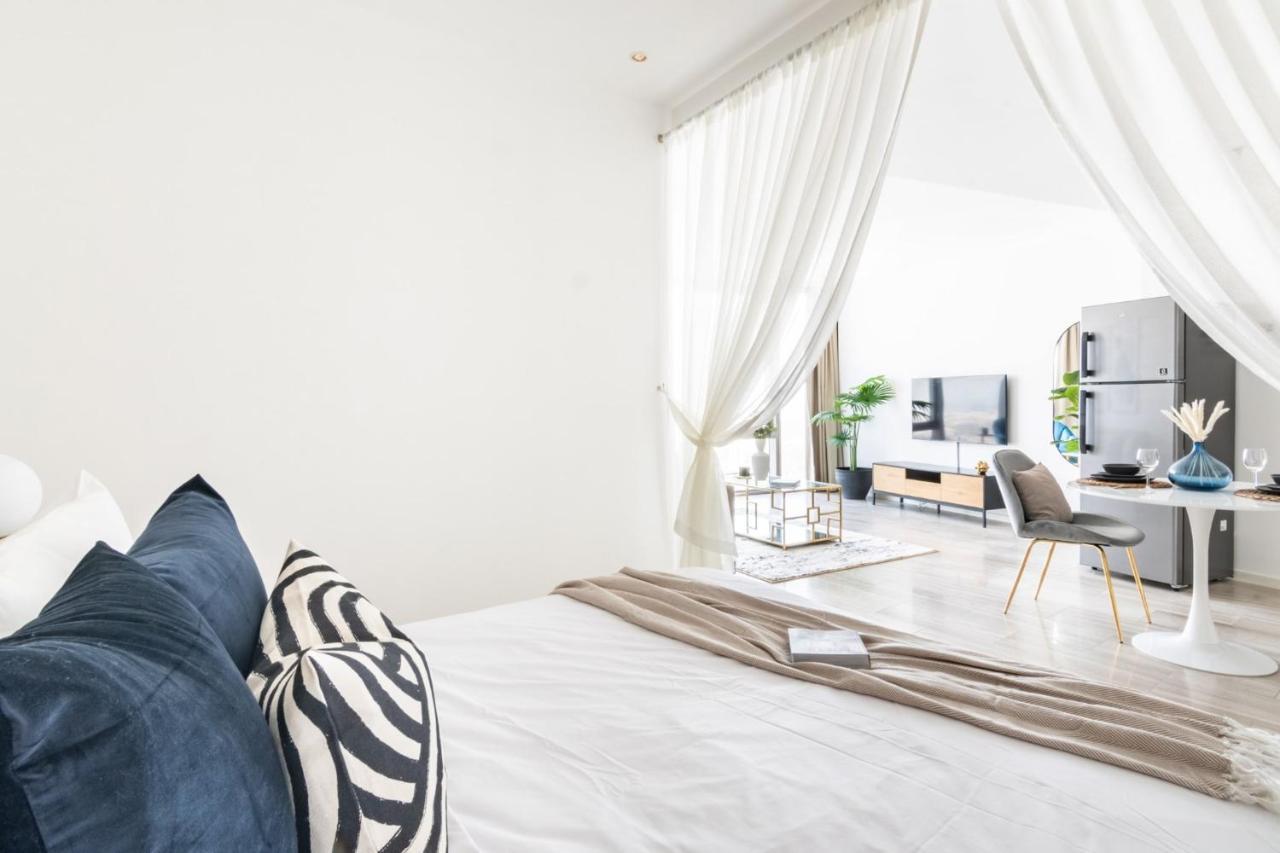 Guestready - A View Of The Skyline - D1 Tower Appartement Dubaï