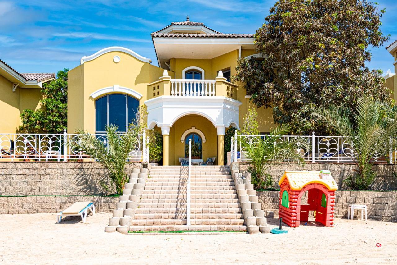 Vilă Palm Jumeirah Beachfront Private Pool 5 Bedroom & 1 Maids With Access To