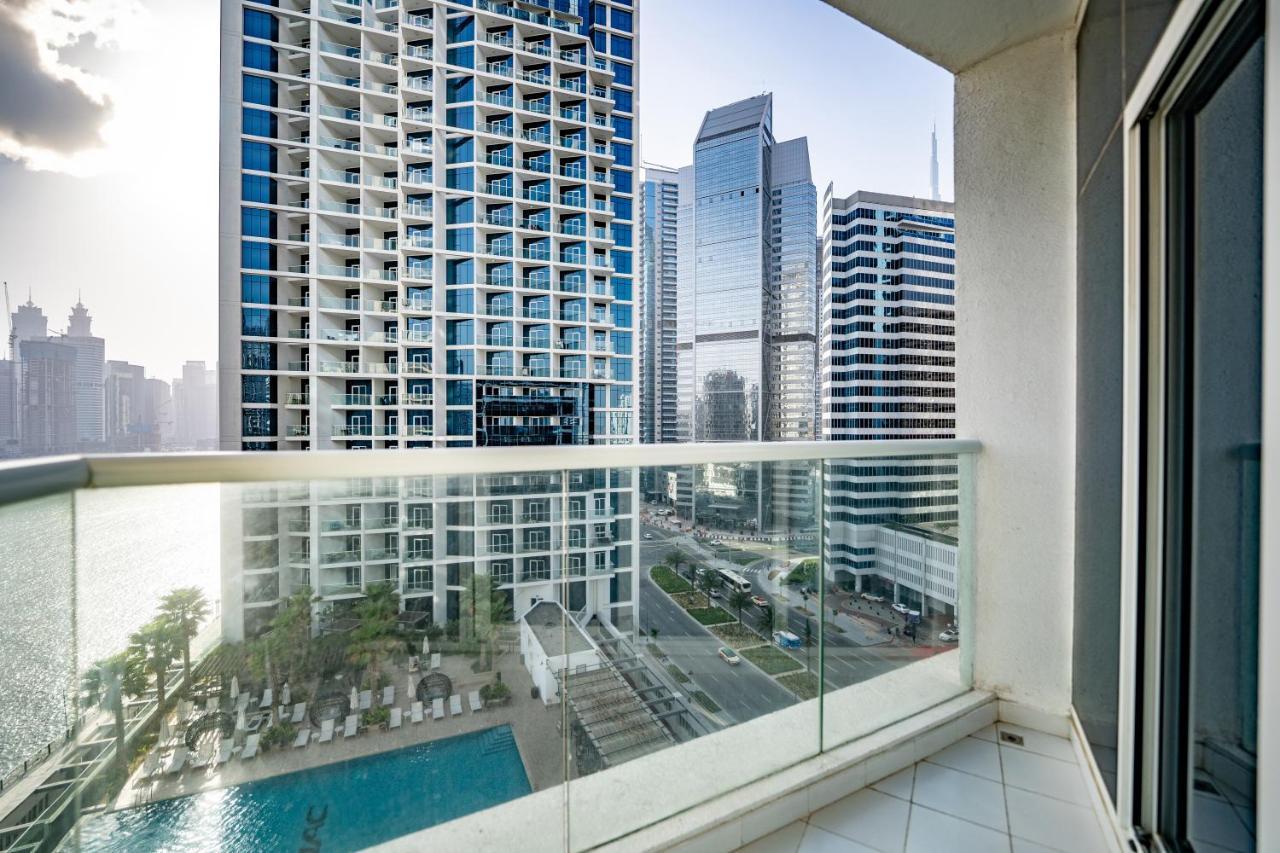 Appartement Aliving Stylish With Partial Burj & Canal Views- Prive , Business Bay 713 *
