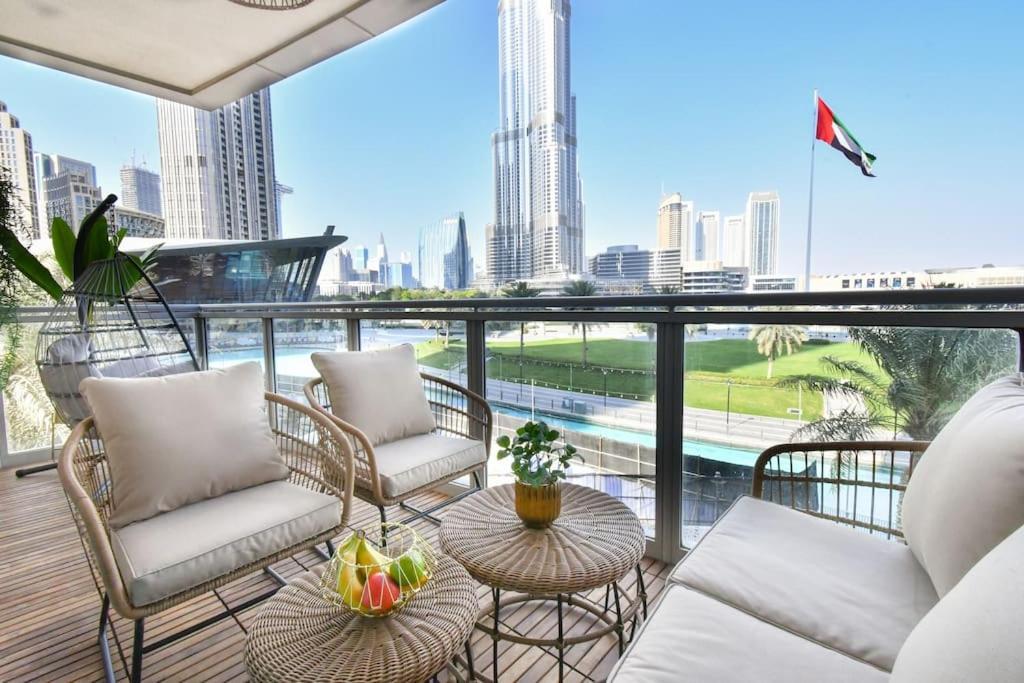 Panoramic Burj&fountain View 3 En-suite Br+office