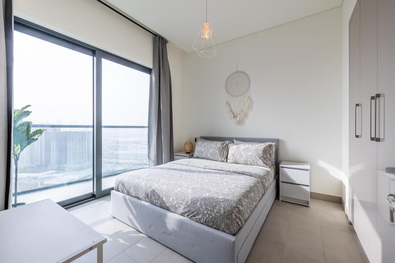 Sobha Hartland Waves I 1 Bedroom I Burj Khalifa View Apartamento Dubái
