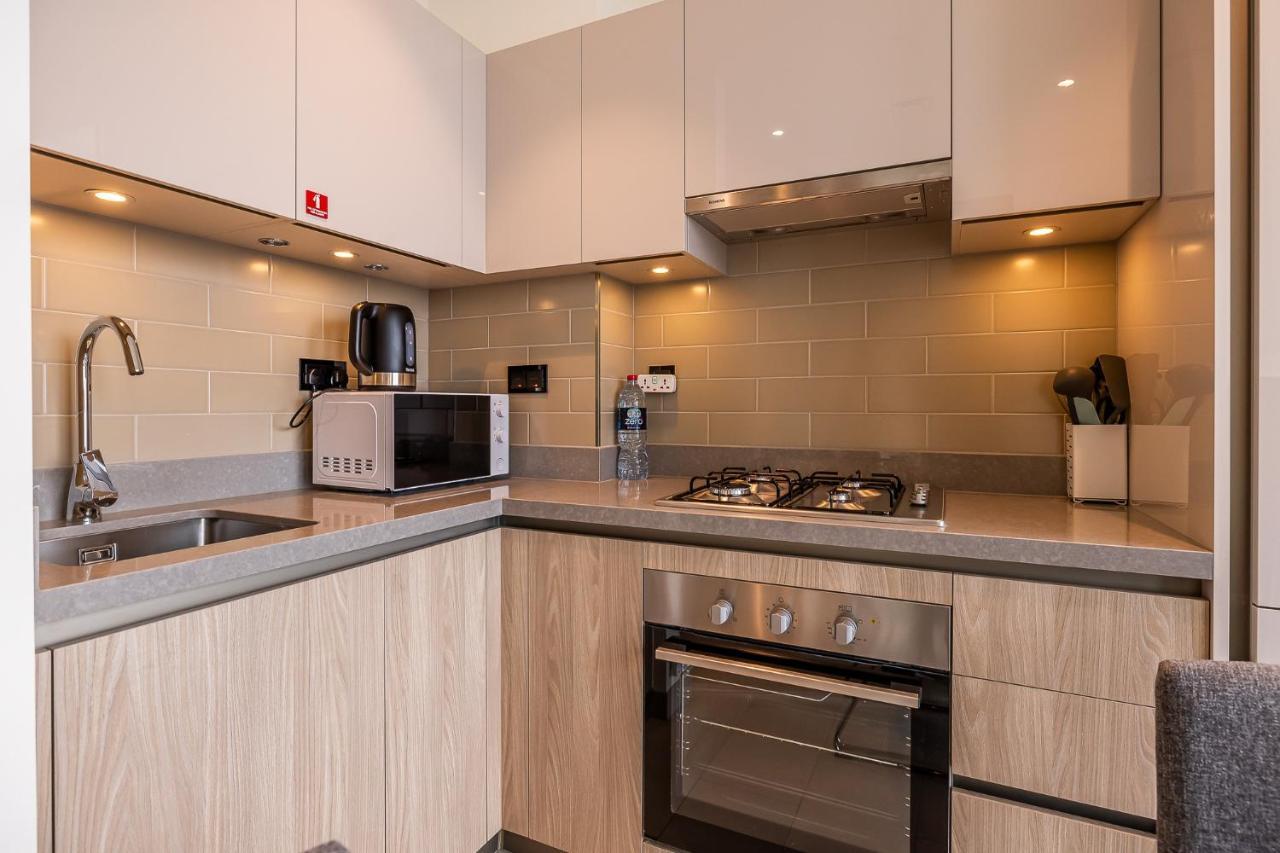 Sobha Hartland Waves I 1 Bedroom I Burj Khalifa View Apartamento Dubái