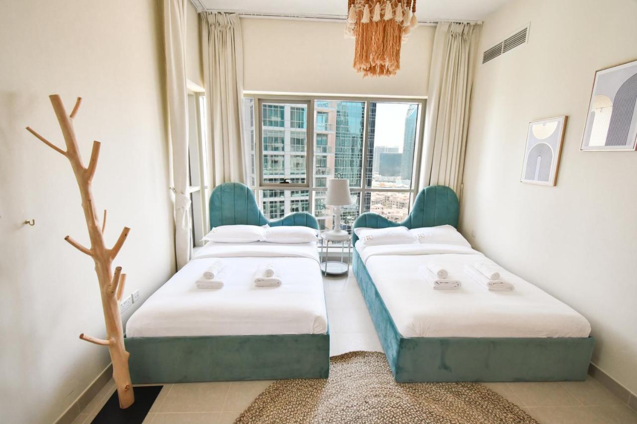 Downtown-high Floor Mesmerizing Fountain View 2br Chic Apartamento *