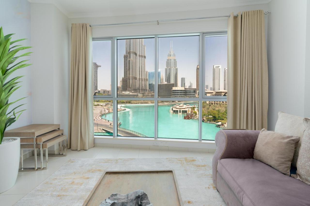 King 2 Bedroom With Burj Khalifa & Fountain View *
