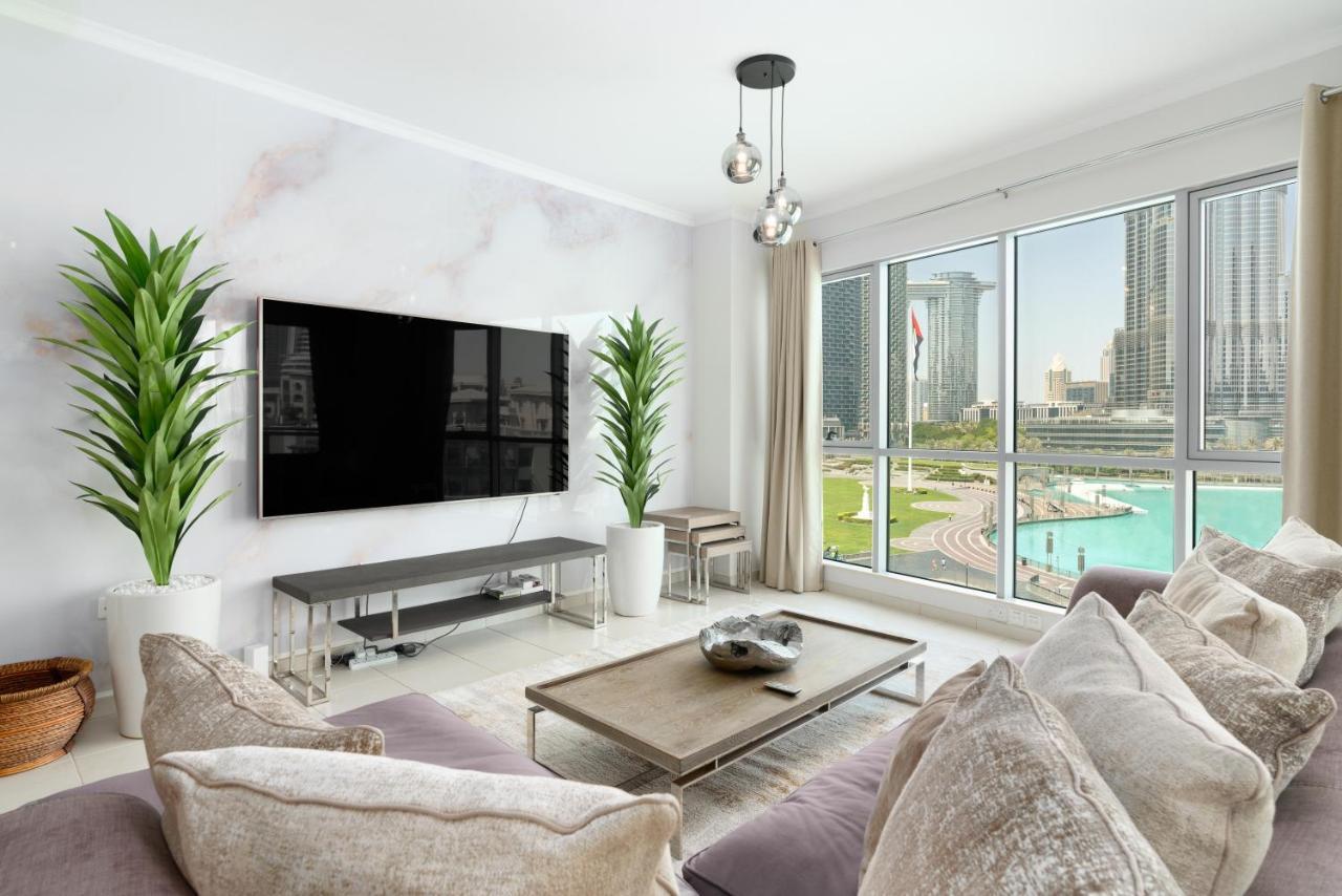King 2 Bedroom With Burj Khalifa & Fountain View Dubaï
