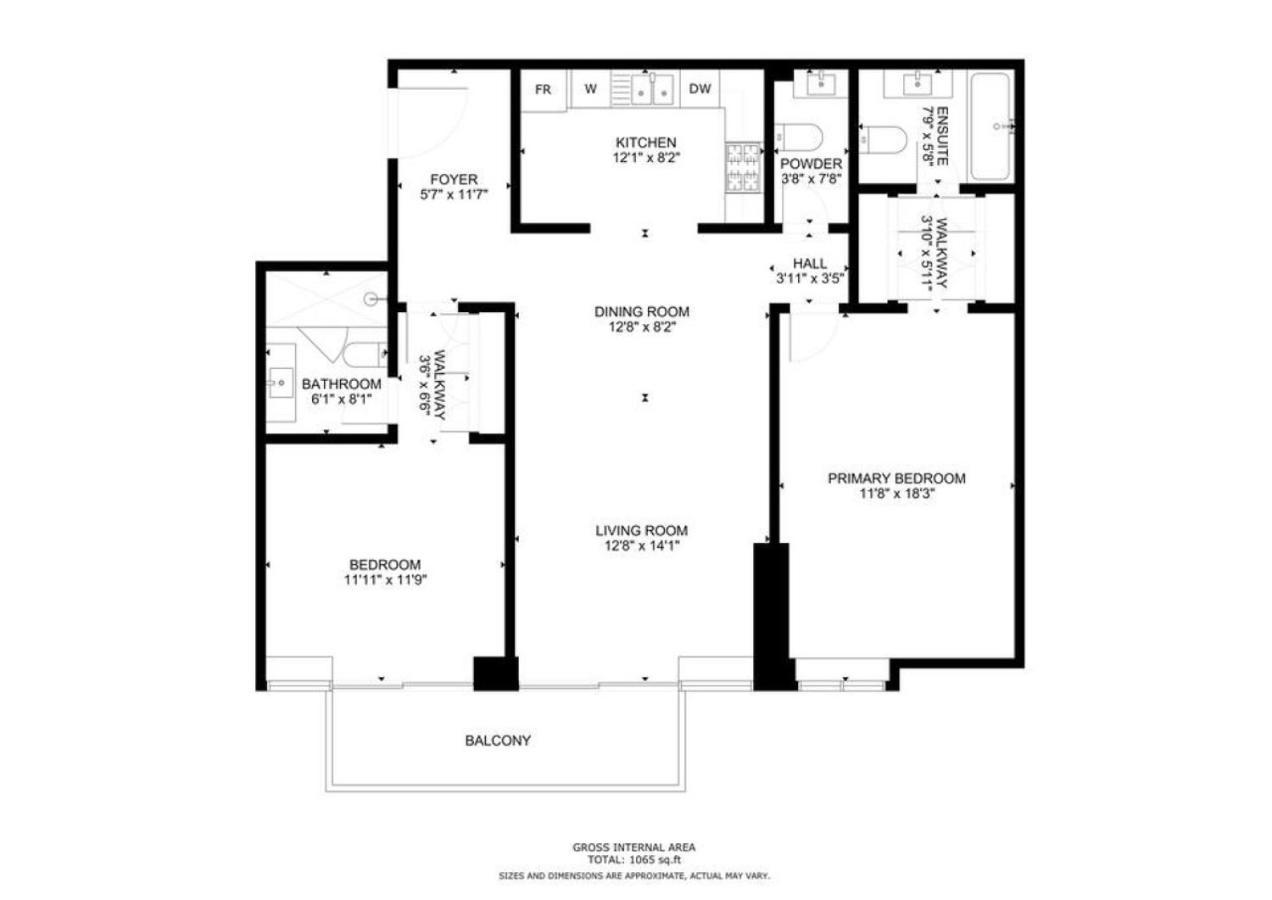 Marina Arcade - Neat Two Bedroom * Dubaï