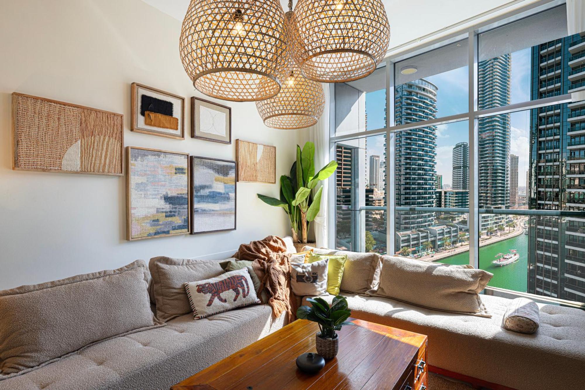 Stylish 3 Bedrooms Boho-style Appartamento Dubai