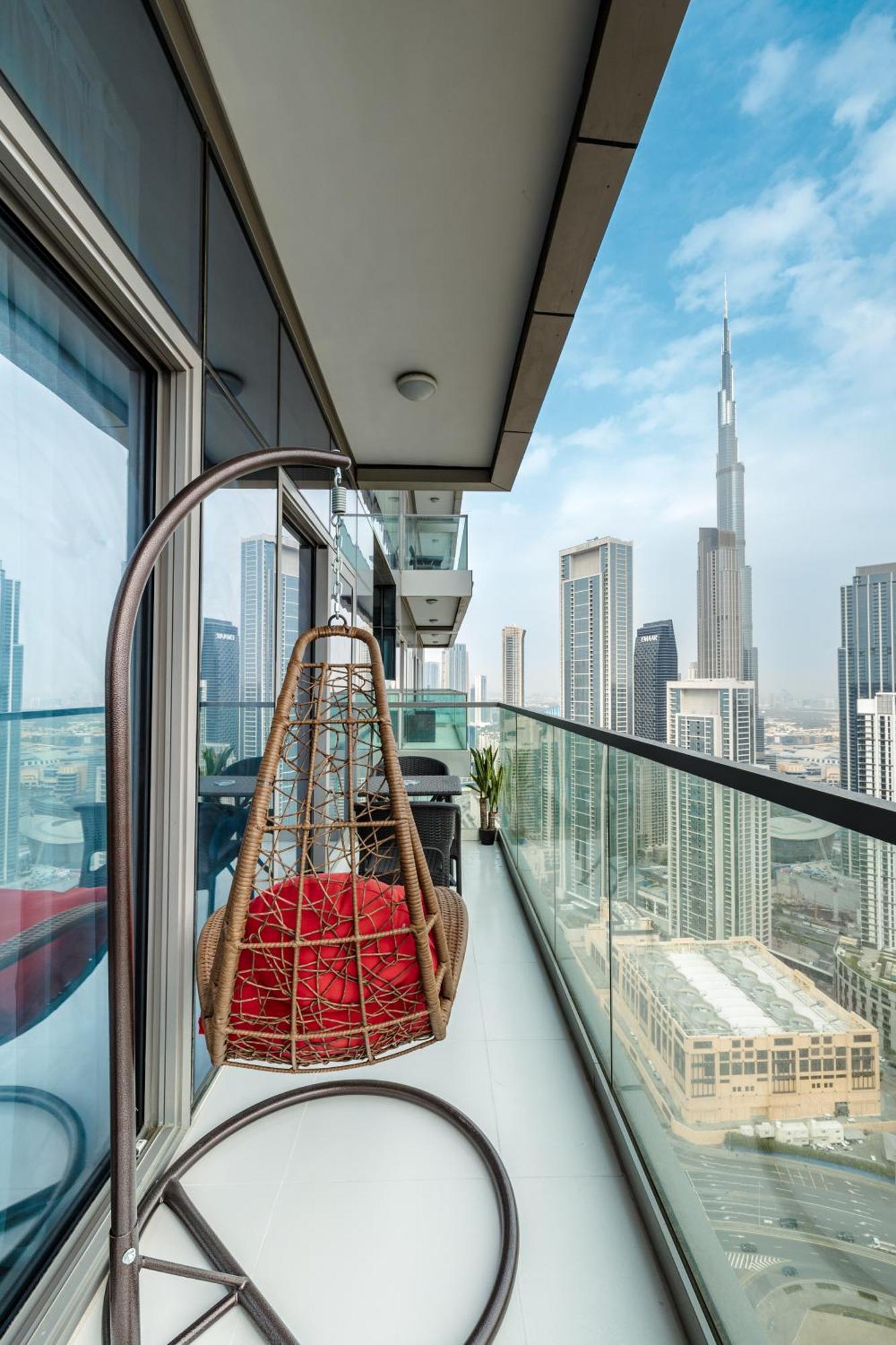 Aliving Luxe 2br With Burj Khalifa View Infinity Pool Midtown-4704 Lägenhet *